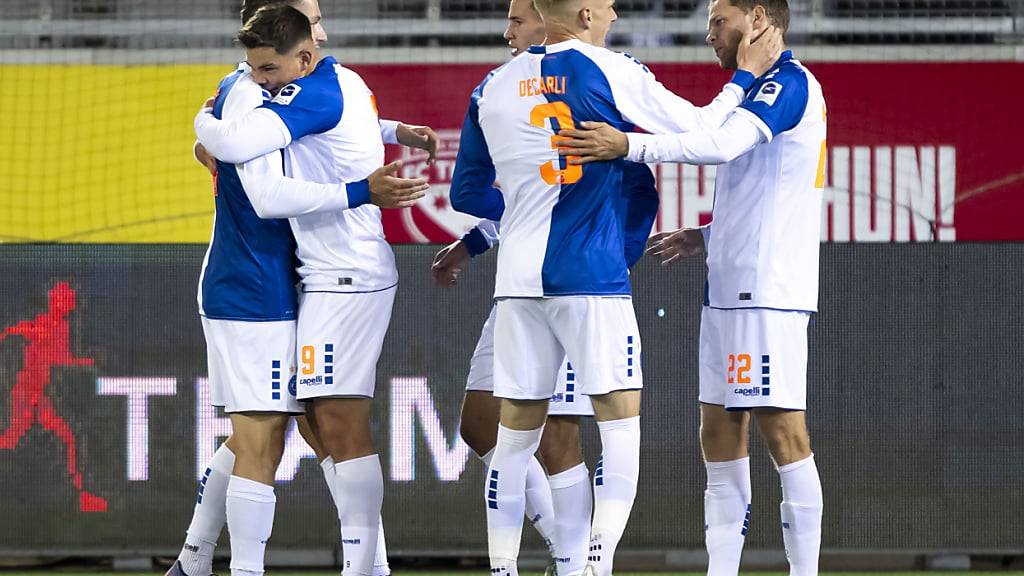 Endlich wieder einmal Grund zum Jubeln: GC gibt sich im Cup in Thun keine Blösse