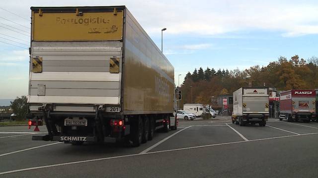 Folgen nach LKW-Unfall bei Giezendanner