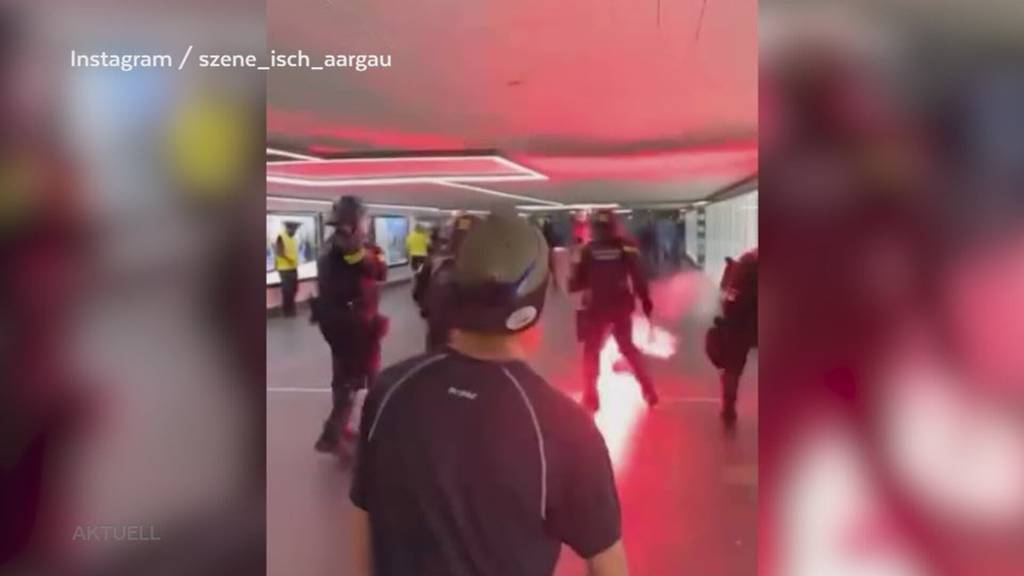 Kurz vor dem Cupspiel Aarau gegen Sion stellt ein SVP-Grossrat Fragen zu Fan-Ausschreitungen