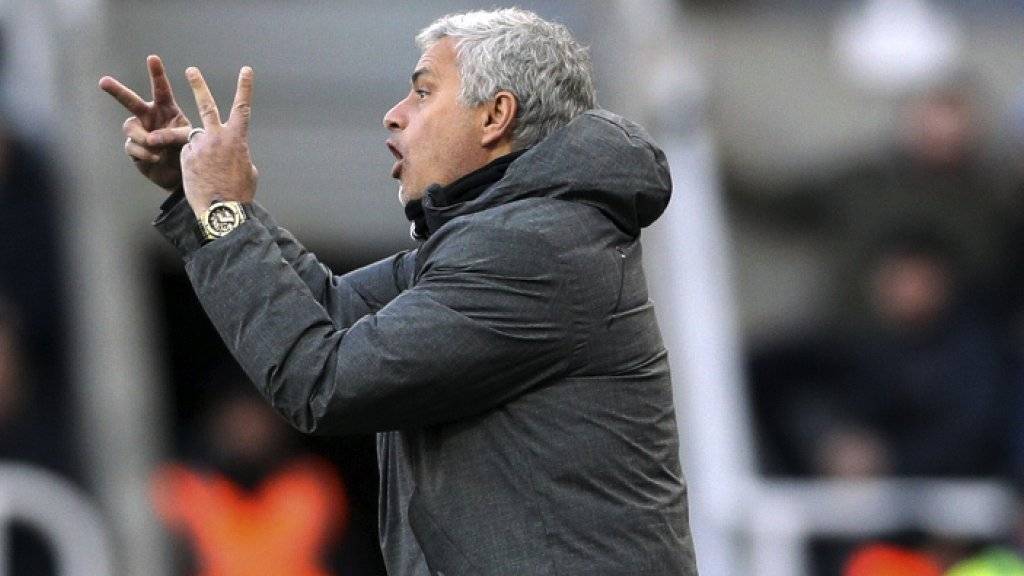 Das von José Mourinho gecoachte Manchester United patzt bei Aufsteiger Newcastle United