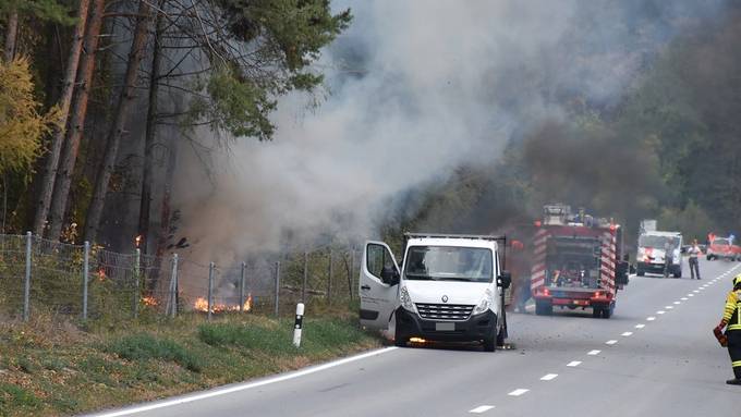 Feuerwehr verhindert Waldbrand