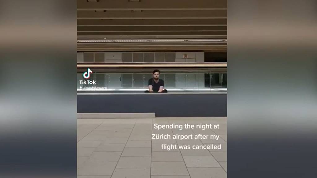 So fühlt sich eine Nacht auf dem Flughafen Zürich an