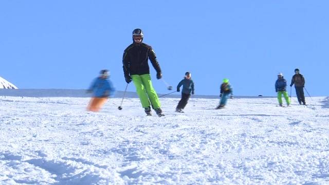 Wintereinbruch in den Bergen