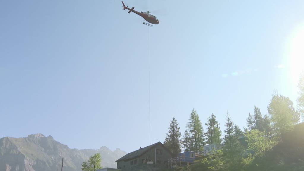 Doldenhornhütte ob Kandersteg wird erneuert