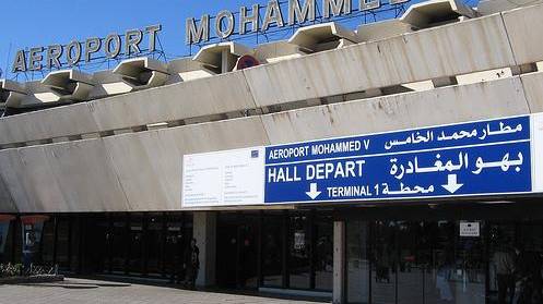 Die Männer wurden am Flughafen von Casablanca festgenommen.