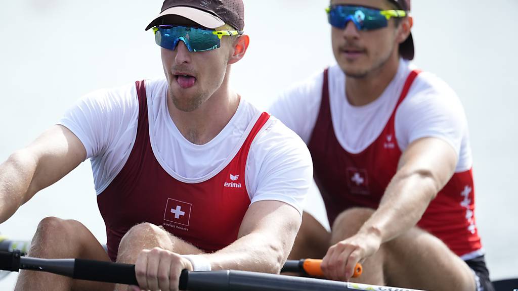 Andrin Gulich und Roman Röösli qualifizieren sich im Zweier ohne für den A-Final