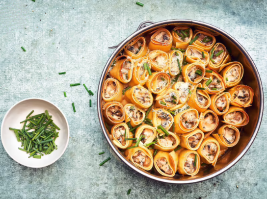 Champignon-Cannelloni