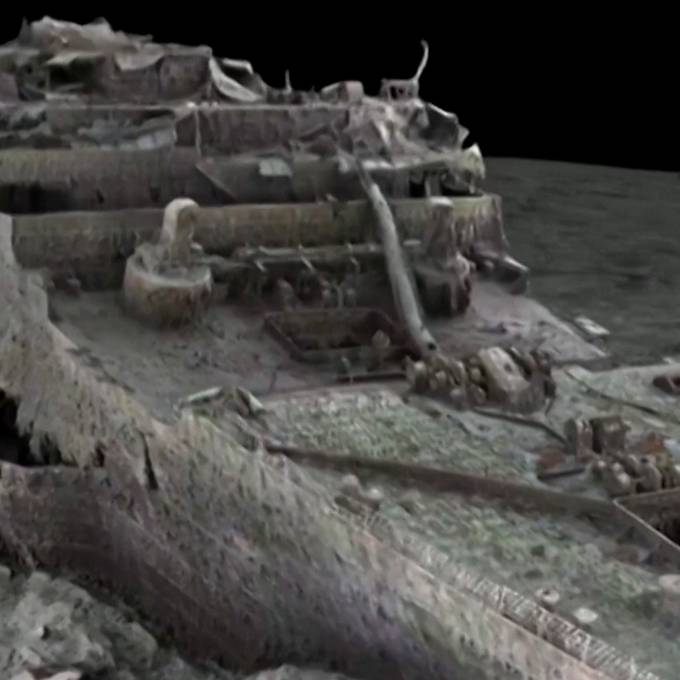 Erstes 3D-Modell des Titanic-Wracks erstellt