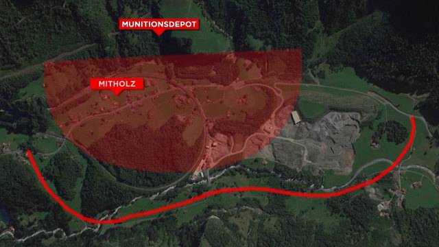 Munitionslager Mitholz: Das sind die Pläne für den Ernstfall