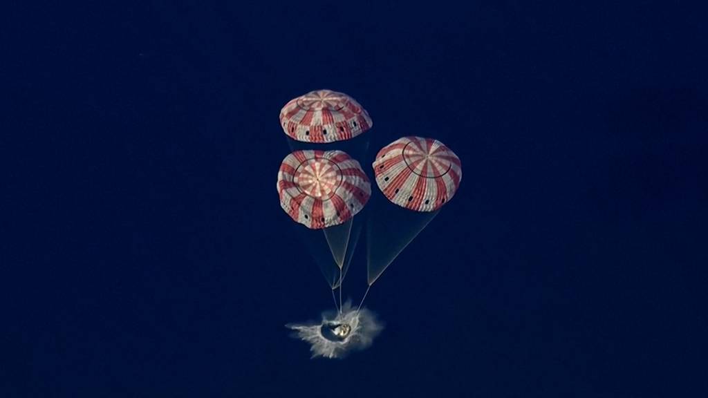 Crew von «Artemis 2» ist zurück auf der Erde