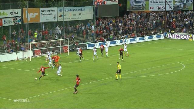 FC Aarau immer noch im Tief