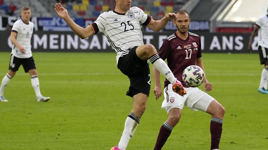 Thomas Müller steht nach seinem Comeback in der Nationalmannschaft im Fokus