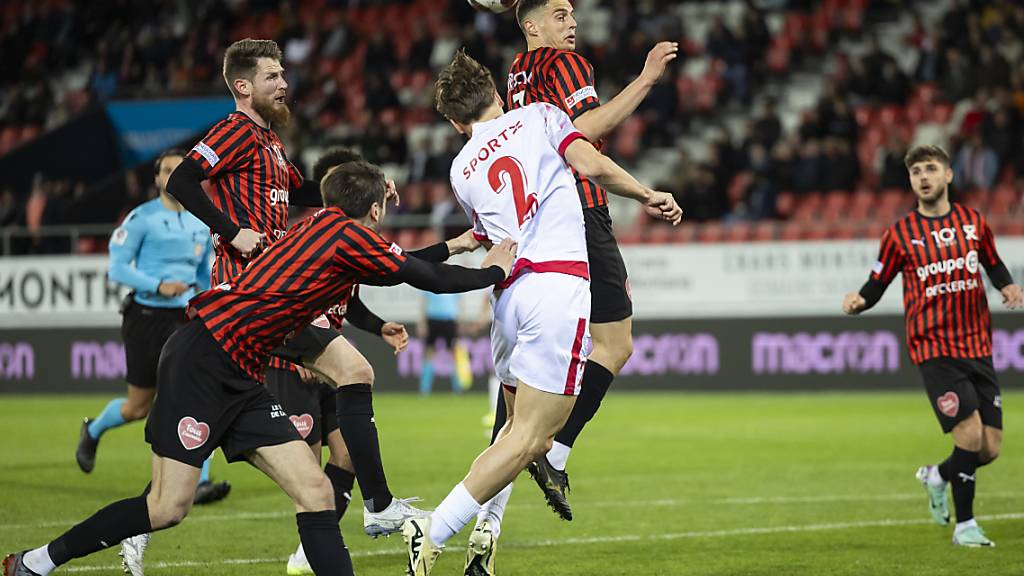 Joël Schmied (2) schoss spät das 1:1 für den FC Sion