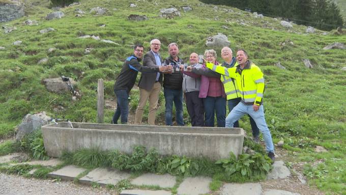 Spatenstich auf Schwägalp: Neuer Grundwasserbrunnen soll Versorgung sicherstellen