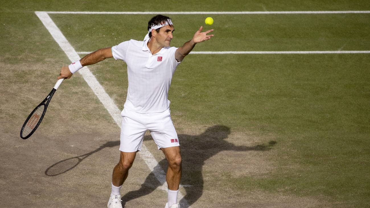 Früher hat Federer am Garagentor seiner Grosseltern in Berneck trainiert.