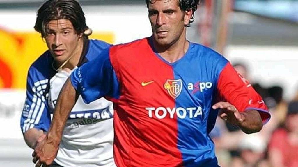 Ex-FCB-Spieler Antonio Esposito steht heute als TV-Experte im Einsatz.