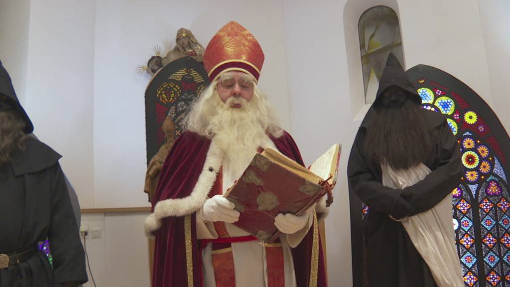 Der einzige Samichlaus am Klausjagen in Küssnacht