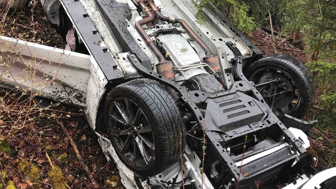 Fahrer nach Horrorsturz unverletzt