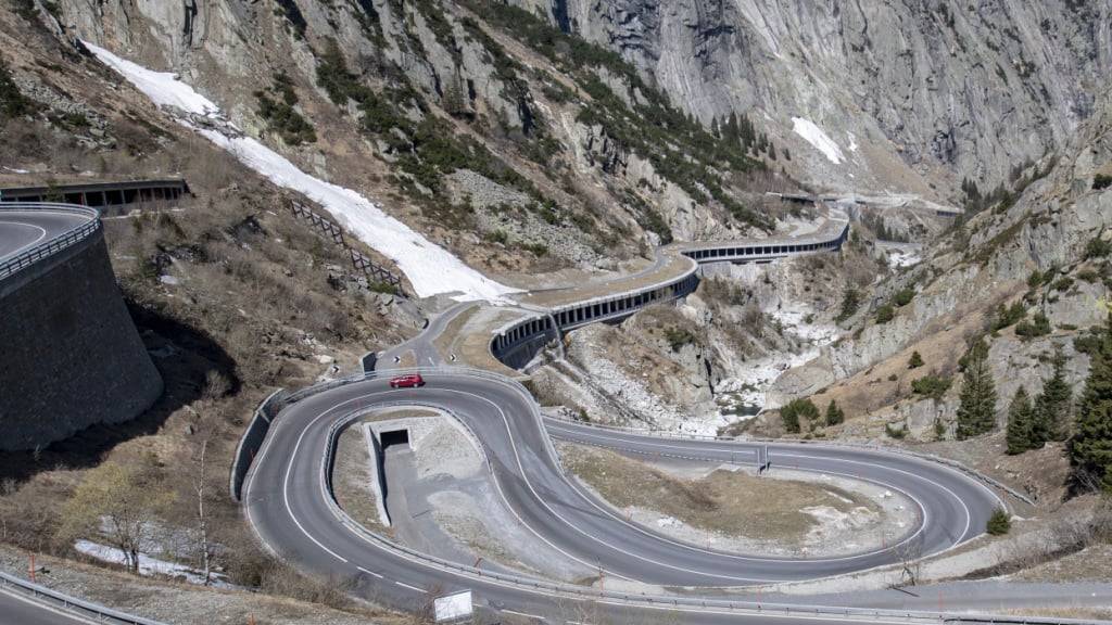 Die Tanzbeingalerie schützt die Nationalstrasse in der Schöllenen. (Archivaufnahme)