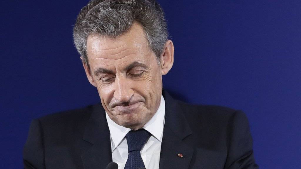 Nicolas Sarkozy ist in Polizeigewahrsam. (Archivbild)