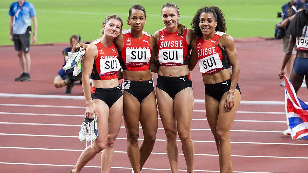 Die Schweizer Staffeln in der Leichtathletik derzeit historisch gut