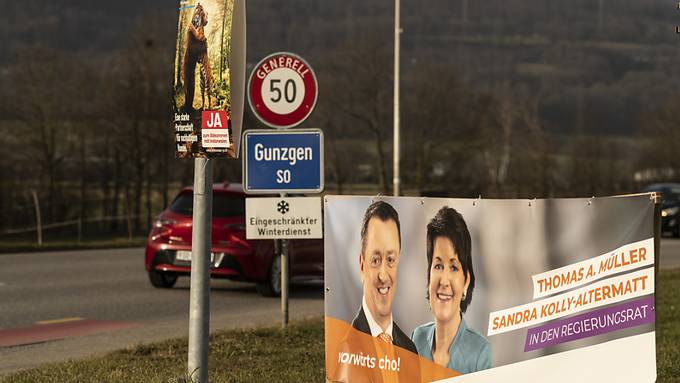 Stimmvolk wählt in den Kantonen Solothurn, Wallis, Genf und Glarus