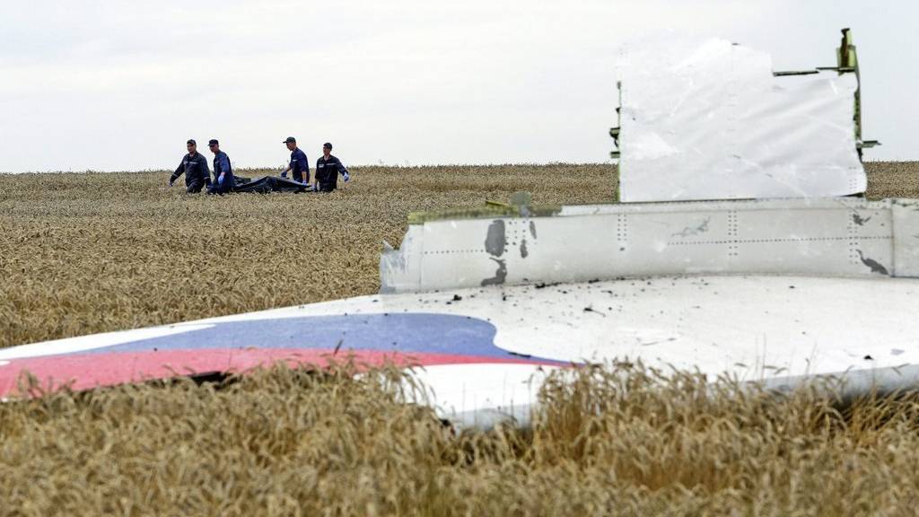 Wrackteile der MH17. Der Bericht über den Absturz der Maschine wird heute veröffentlicht. (ANASTASIA VLASOVA/KEYSTONE)