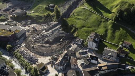 Betroffene von Erdrutsch im Kanton Glarus auf Zivilweg verwiesen