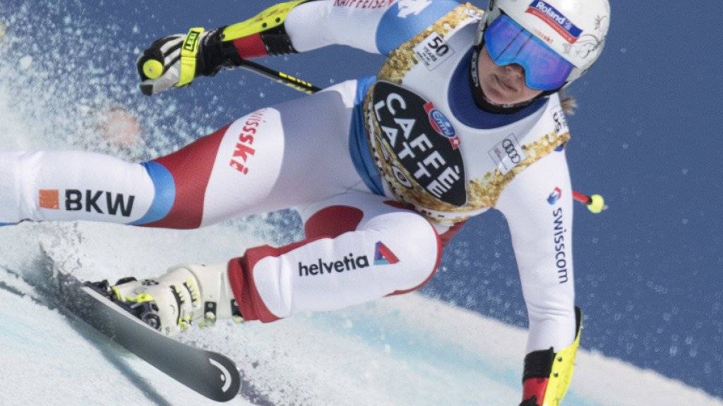 Corinne Suter hat sich ihren Platz im olympischen Super-G von Pyeongchang gesichert