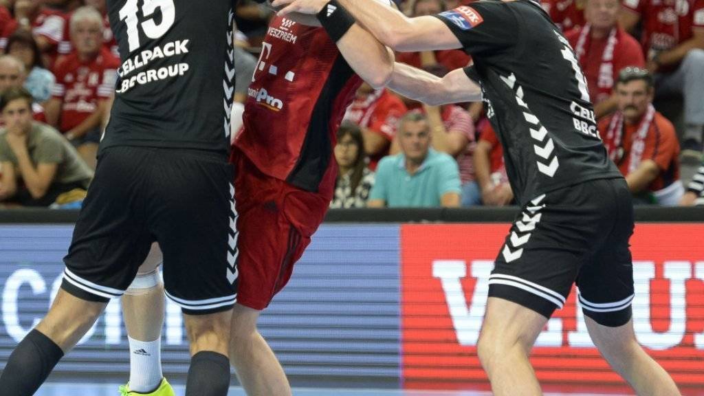 Kadetten Schaffhausen bekam das ungarische Topteam Veszprem nicht in den Griff