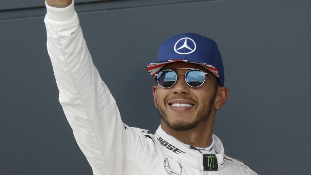 Lewis Hamilton gewann zum vierten Mal in seiner Heimat