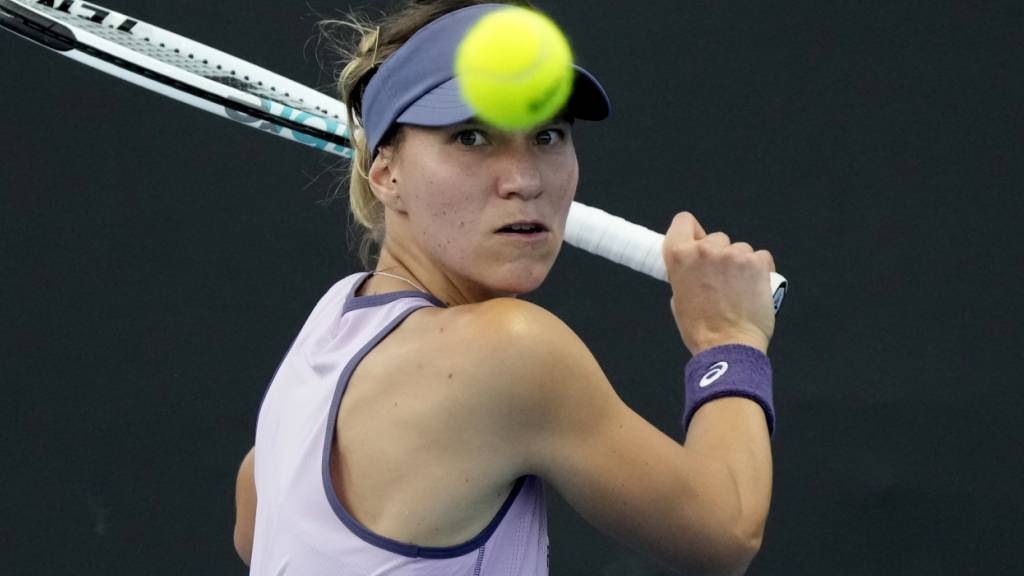 Den Sieg vor Augen, verliert Viktorija Golubic