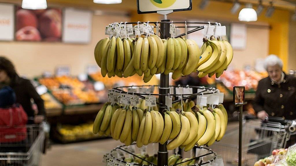 Fast 18'700 Tonnen Bio-Bananen wurden letztes Jahr im Schweizer Detailhandel verkauft - 1500 Tonnen mehr als im Vorjahr.