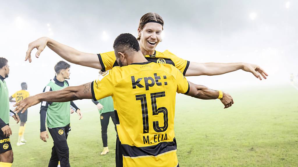 Cedric Itten gelang das entscheidende Tor für YB