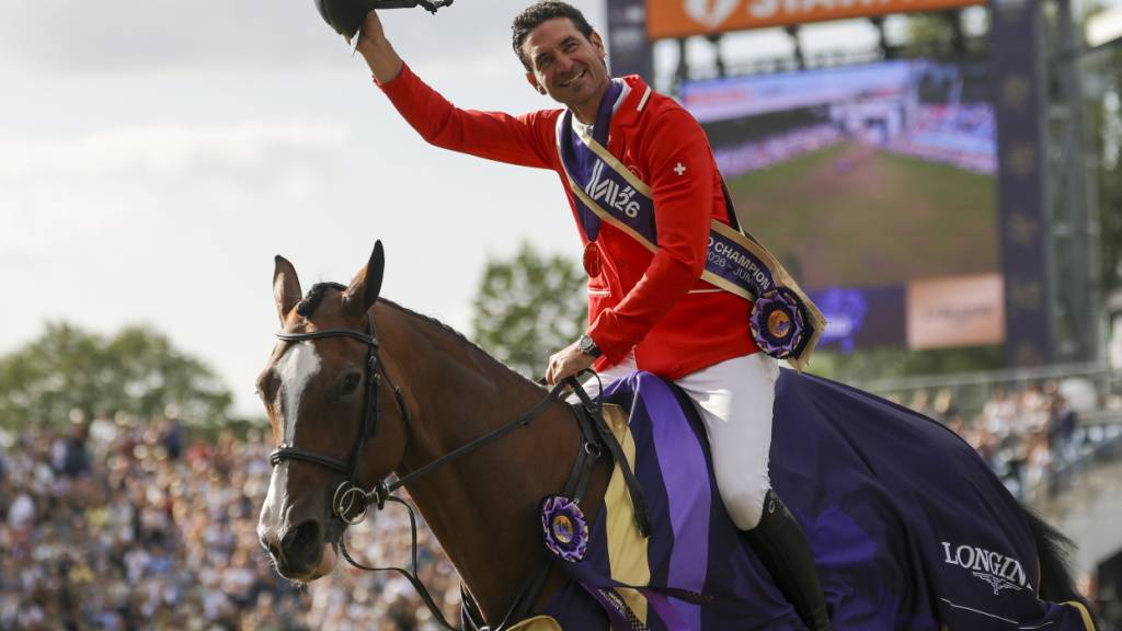 Der Champion Steve Guerdat sitzt wieder ganz oben