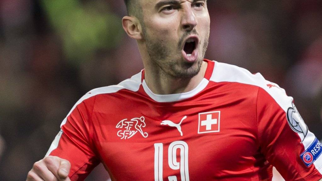 Josip Drmic hofft auf eine WM-Teilnahme mit der Schweiz in Russland