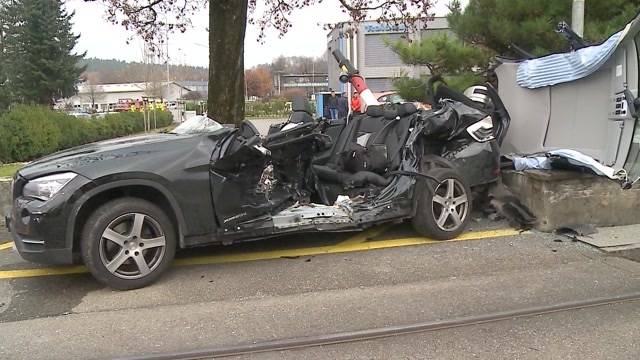 Schwere Kollision mit WSB in Gränichen