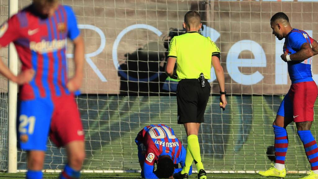 Hängende Köpfe beim FC Barcelona: Die Katalanen verspielen bei Celta Vigo eine Dreitoreführung