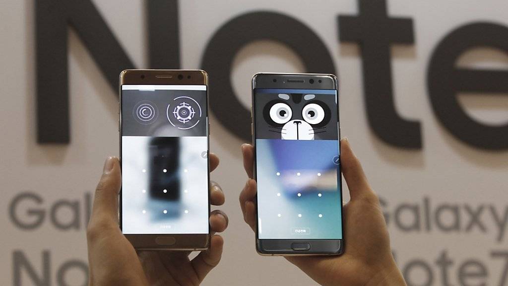 Das neue «Galaxy Note 7» von Samsung bereitet Probleme: Der Verkauf wird gestoppt, bereits verkaufte Geräte werden zurückgerufen.