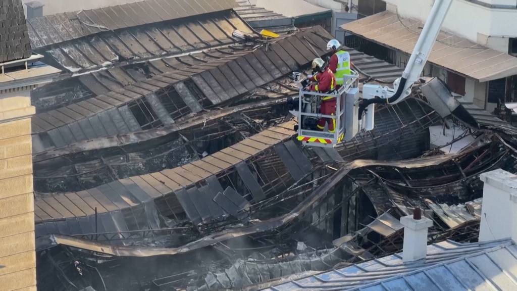 Älteste Markthalle liegt in Trümmern
