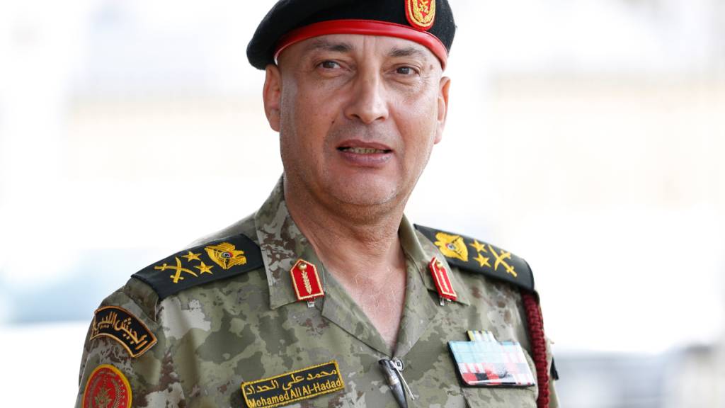 ARCHIV - Der Generalstabschef der libyschen Regierung in Tripolis, Mohammed al-Haddad, ist bei einem Flugzeugabsturz in der Türkei ums Leben gekommen. Foto: Yousef Murad/AP/dpa