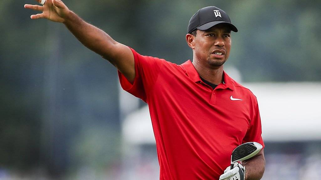Tiger Woods: Jetzt müssen die Gegner das rote Leibchen in der Schlussrunde wieder fürchten