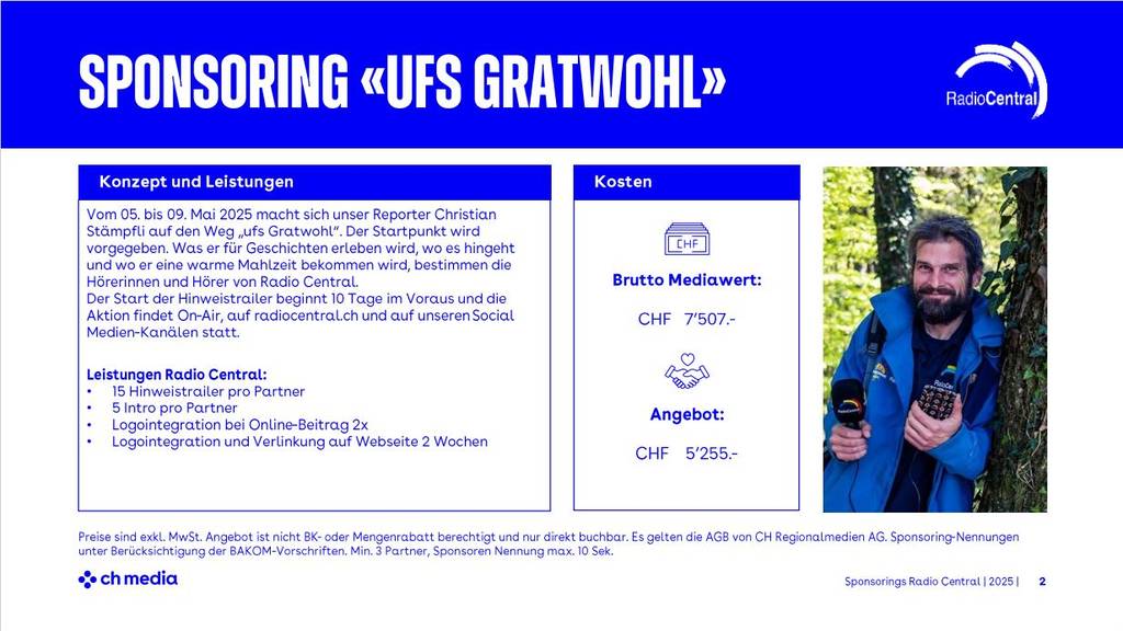 Ufs Gratwohl - Radio Central