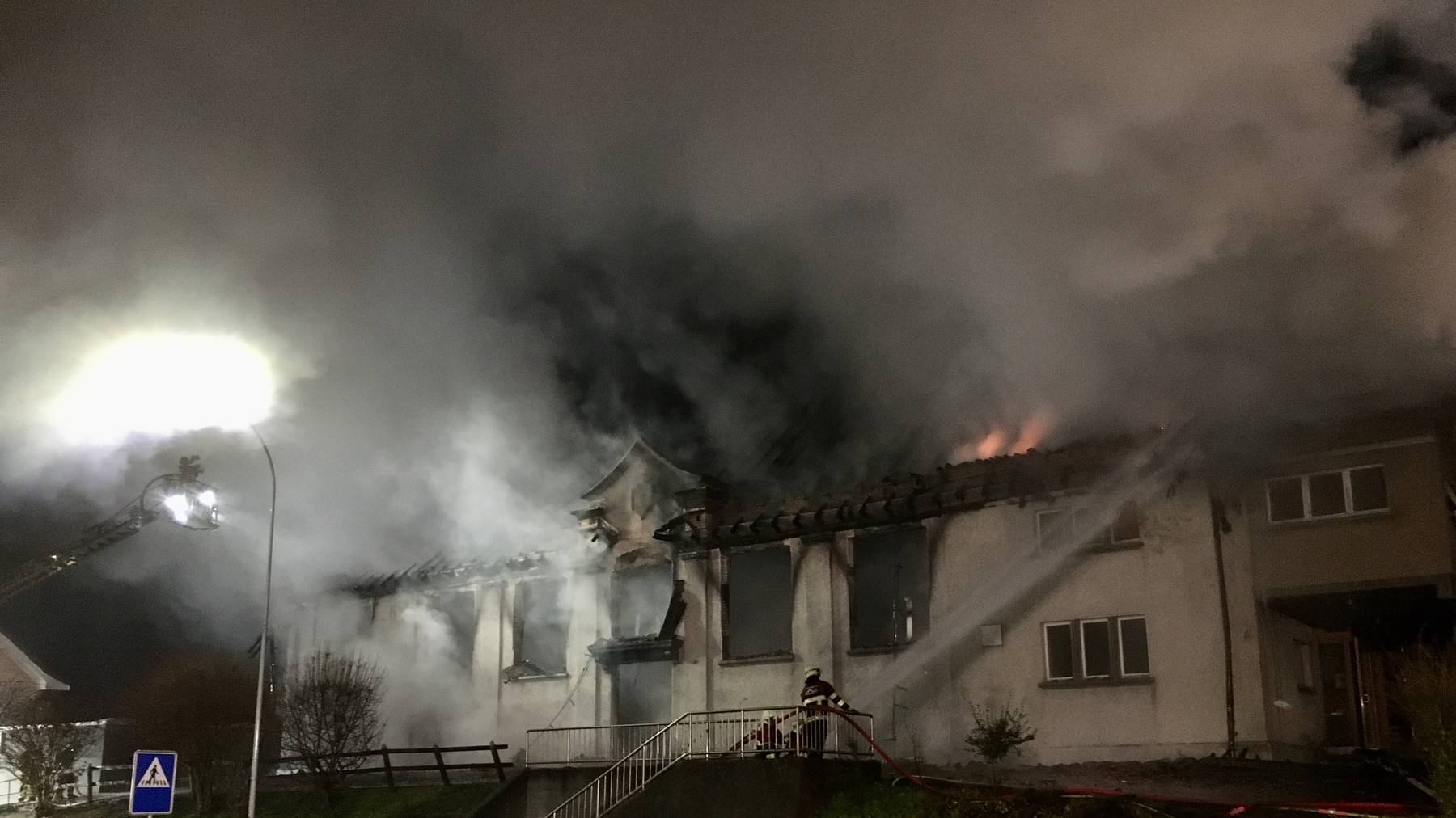 Brand Turnhalle Holderbank