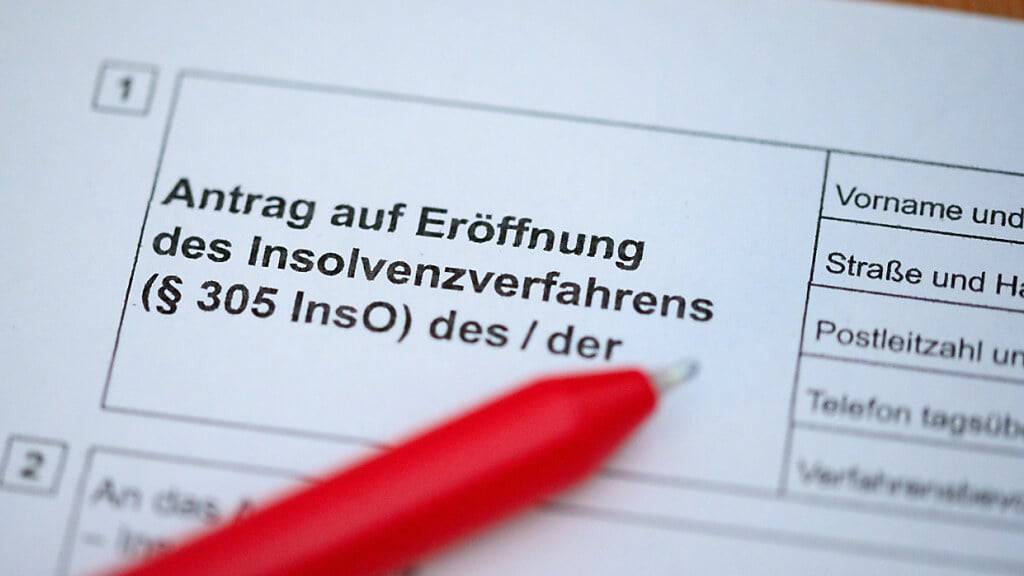 In Deutschland ist die Zahl der Insolvenzanmeldungen erneut zweistellig gestiegen. Die Pleitewelle hält damit ungebremst an. (Symbolbild)