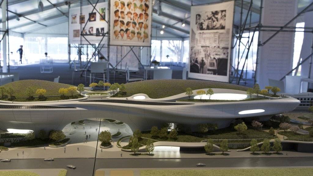 So soll es bei der Eröffnung 2021 aussehen: das neue milliardenteure Kunst-Museum von Filmemacher George Lucas in Los Angeles.