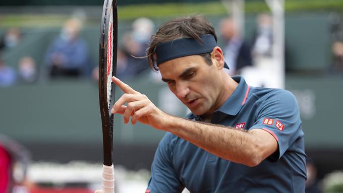 Roger Federer greift erstmals ins Turnier ein