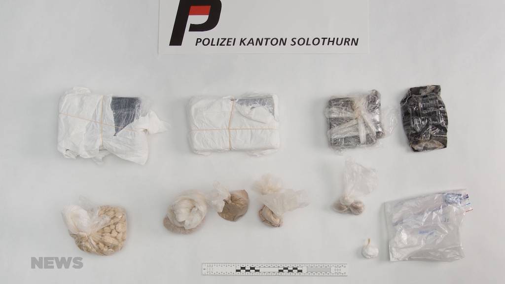 Razzia in Bettlach: Polizei stellt 6 kg Drogen sicher