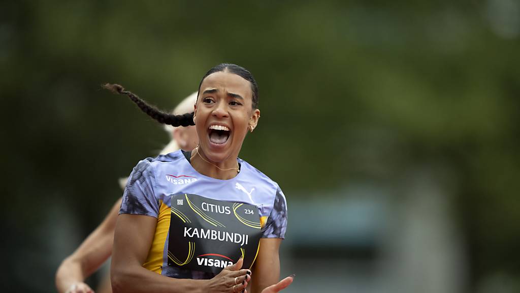 Hat Ditaji Kambundji auch an der WM Grund zur Freude?