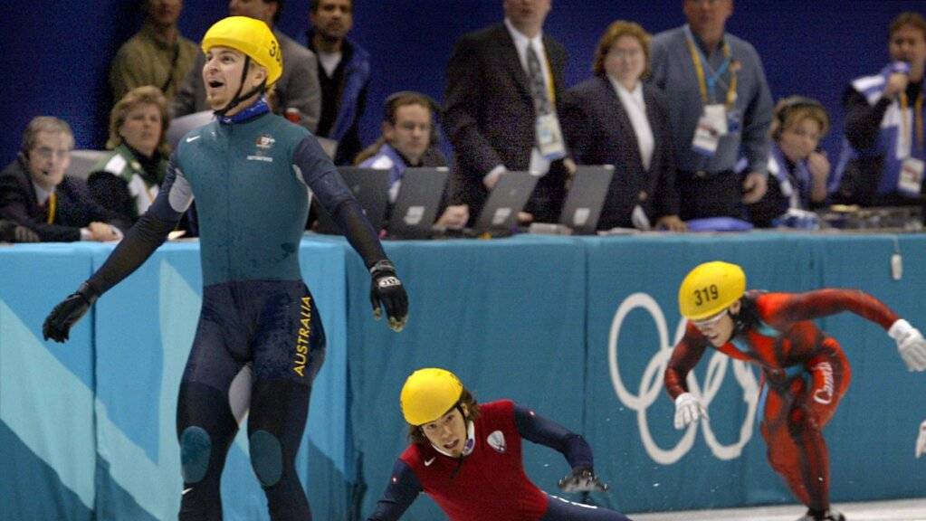 Steve Bradbury holte die erste Goldmedaille für Australien an Olympischen Winterspielen.